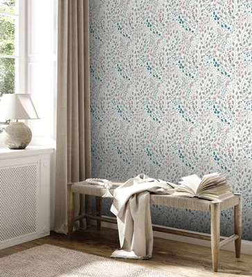 Zdjęcie produktu dla A.S. Creation | Attractive 2 | 388472 | Tapeta flizelinowa | Kwiatowy wzór | 10,05 x 0,53 m | Biały | Salon | Przedpokój | Biuro | Kuchnia | Pokoje dzienne