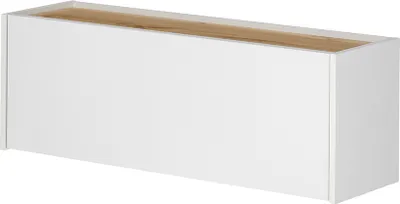 Produktbild von Hängeschrank, 100cm breit, weiß mit Eiche, CRISP-61