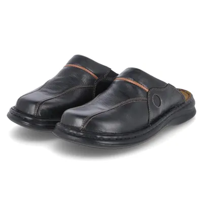 Produktbild von Josef Seibel Herren Pantoletten/ Clogs KLAUS Schwarz Glattleder Größe: 43