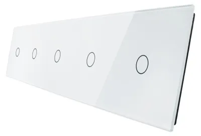 Produktbild von Livolo Glaspanel 10-fach Touch-Schalter Weiß
