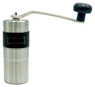 Produktbild von Porlex Mini 2 Handkaffeemühle aus Edelstahl mit Keramikmahlwerk
