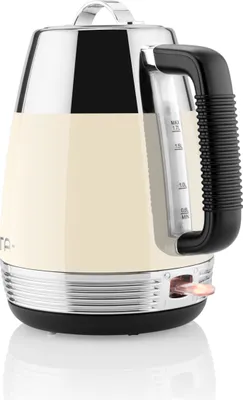 Produktbild von ETA Wasserkocher STORIO ETA918690040 Retro beige, 1,7 l, 2150 W, Edelstahl, Thermosicherung