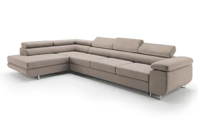 Produktbild von Ecksofa mit Schlaffunktion PASTI XL L-Form, Sofa Couch mit Bettkasten, Couch Eckcouch, Schlafsofa für Wohnzimmer Ottomane Rechts LETTO 11
