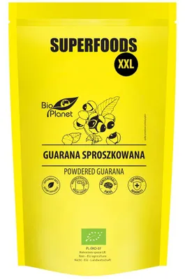 GUARANA SPROSZKOWANA BIO 500 g - BIO PLANET SUPERFOODS