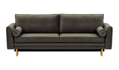 Produktbild von SLF24 - Schlafsofa mit Bettkasten Cornelia - anthrazit - Velluto 19