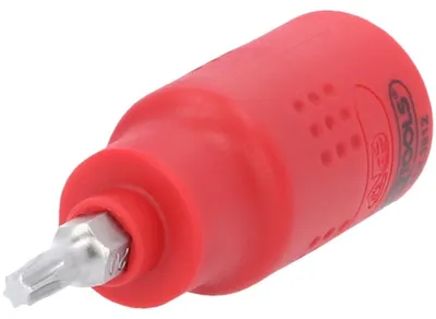 Obrázek produktu pro KS Tools 118.3812, Socket, 3/8", Metrický, 1 hlava/hlavy, T20, Chrom Vanadová ocel