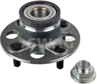 Produktbild von SWAG Radlagersatz Hinten Links Hinten Rechts für HONDA Jazz II Schrägheck (GD, GE3, GE2) Schrägkugellager 62mm 33 10 4422