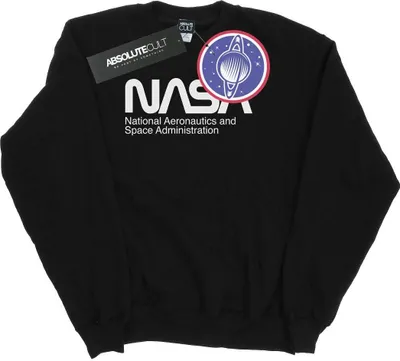 Produktbild von NASA - "Aeronautics And Space" Sweatshirt für Jungen BI39835 (152-158) (Schwarz)