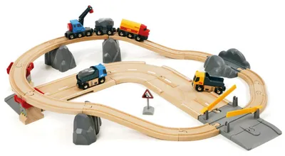 Image de BRIO Ensemble de chargement de pierres Routes et rails 33210 NOUVEAU