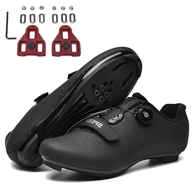 Productafbeelding van Unisex Fietschoenen Compatibel met SPD en Delta Pedalen