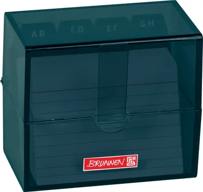 Produktbild von BRUNNEN 102058039 Karteibox A8 m.KK denim