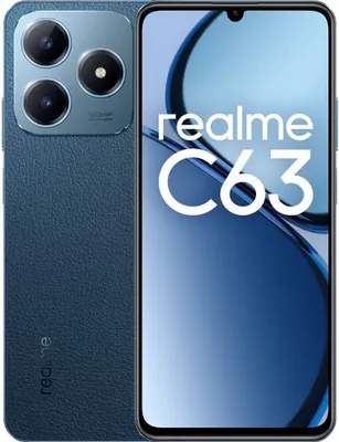 Produktbild von realme C63, 17 cm (6.7"), 8 GB, 256 GB, 50 MP, Android 14, Blau