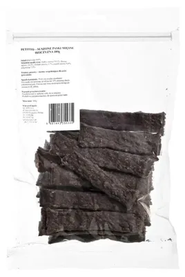 Obrázok produktu pre PETITTO – Sušené kúsky mäsa - zverina - pochúťka pre psa 400g