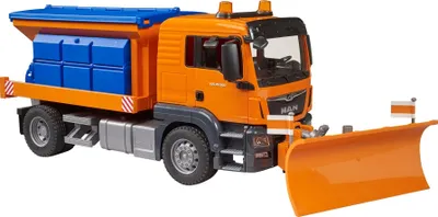 Zdjęcie produktu dla Bruder 03785 MAN TGS serwis zimowy z pługiem śnieżnym