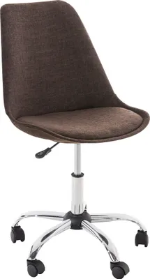 Produktbild von TPFLiving Bürostuhl Pegasus Stoff braun