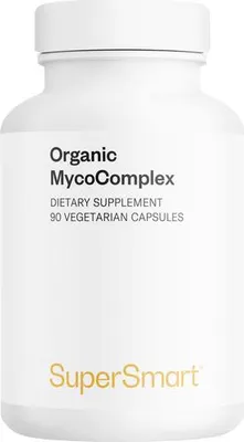 Image de SuperSmart Organic MycoComplex Dietary Supplement - 90 Gél. Vég.