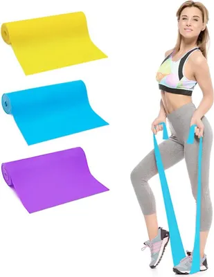 Produktbild von Elastische Fitnessbänder 3er Set 200 x 15 cm