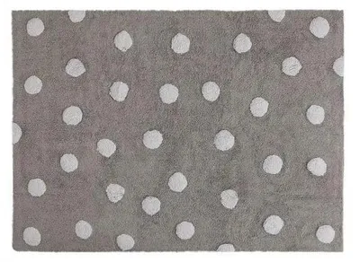 Zdjęcie produktu dla Dywan bawełniany Topos Grey 120x160cm