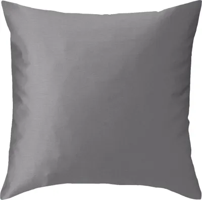 Produktbild von Curt Bauer Uni Mako-Satin Kissenbezug Kissenbezug einzeln 40x40 cm mattsilber