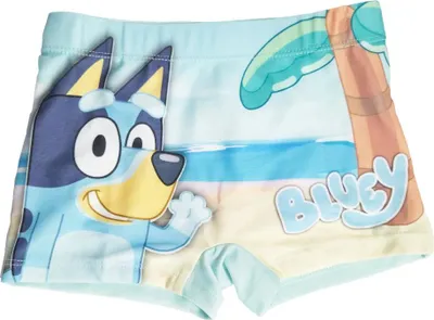 Produktbild von Bluey und Bingo Kinder Jungen Badehose Badeshorts – Blau / 98/104