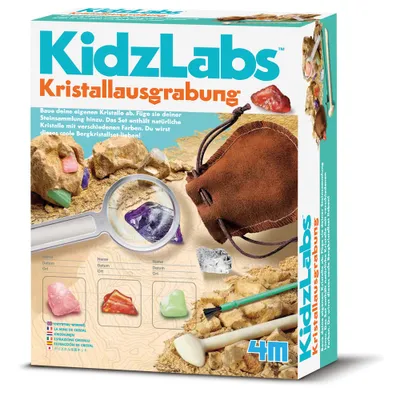 Image de 4M Industrial Development 68555 4M Kristallausgrabung - KidzLabs retail