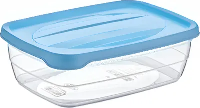 Obrázek produktu pro Obdélníková nádoba trend box 1,2l 14x19,9x6,5cmTrendy Box