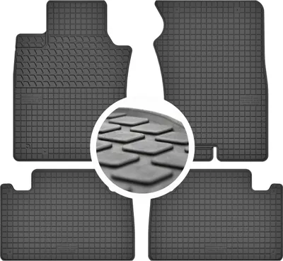 Produktbild von Auto-Fußmatten gummimatten für Toyota Land Cruiser 120 (2002-2009)