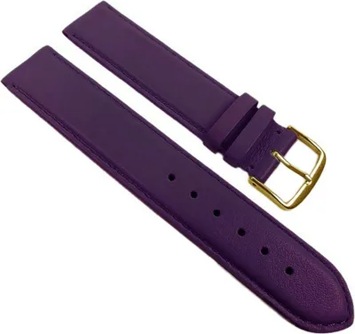 Produktbild von Beach Ersatzband Uhrenarmband Kalbsleder Aubergine  20423G, Stegbreite:12mm