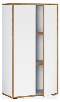 Produktbild von Büroschrank aus Holz mit Drehtüren, 3-Fach, Breite 60 cm