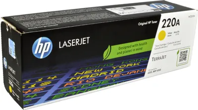 Produktbild von HP 220A Gelb Original LaserJet-Tonerkartusche, 1800 Seiten, Gelb, 1 Stück(e)