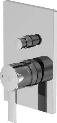 Produktbild von Steinberg Serie 120 Dusch-/Wannenarmatur, Fertigmontageset, Unterputz, zwei Verbraucher, 12021033