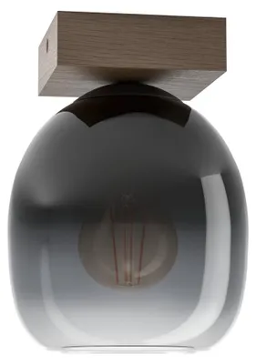 Image de Plafonnier Eglo 900825 FILAGO E27 40 W brun/verre cuivré