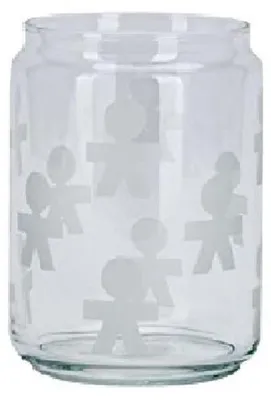 Glasbehälter mit Deckel, 13 x 14 x 13 cm, rund, transparent