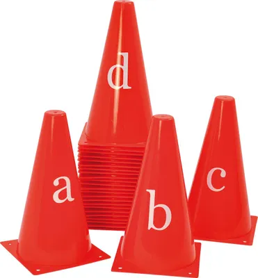 Produktbild von Happy Kidz Buchstabenkegel 201300040