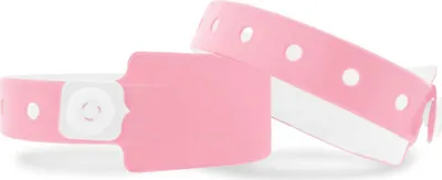 Obrázok produktu pre CombiCraft prázdne vinylové náramky baby pink 250 x 26 mm - 500 kusov