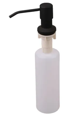 Obrázok produktu pre ADGO® Dávkovač mydla čierny 300 ml pre umývadlo Pump