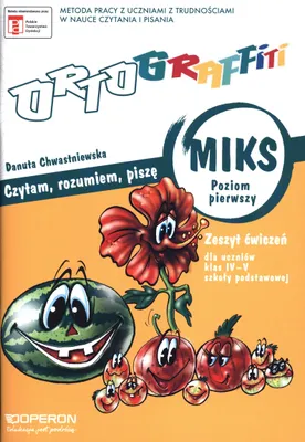Imagen del producto de Chwastniewska, D: Ortograffiti MIKS Poziom pierwszy Zeszyt c