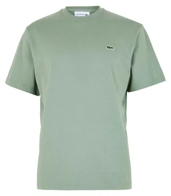 Image de Lacoste - T-shirt pour homme, coton haut de gamme GT16448 (XXL) (vert thym)