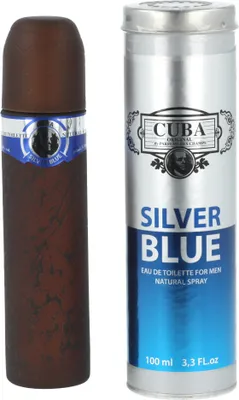 Produktbild von Cuba Silver Blue  - Eau de Toilette Spray 100 ml