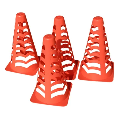 Obrázek produktu pro Fotbalové překážky MASTER sada 4ks kuželů - 22 cm
