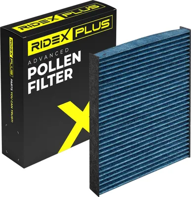 Produktbild von RIDEX PLUS 424I0522P Innenraumfilter Pollenfilter für BMW X3 (F25) Aktivkohle