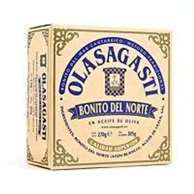 Immagine prodotto di Olasagasti - Filetti di tonno (bonito) sott'olio, 3 scatolette da 270 g