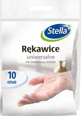 Immagine prodotto di Guanti universali monouso Stella - 10 pezzi, monouso di alta qualità e facilità d'uso