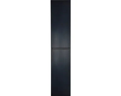 Produktbild von Sanox Hochschrank Frozen BxHxT 35 x 170 x 35 cm Frontfarbe schwarz matt 75112132