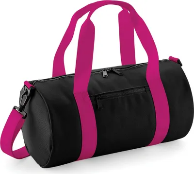 Obrázok produktu pre Bagbase mini športová taška RW5545 (jedna veľkosť) (čierna/fuchsiová)