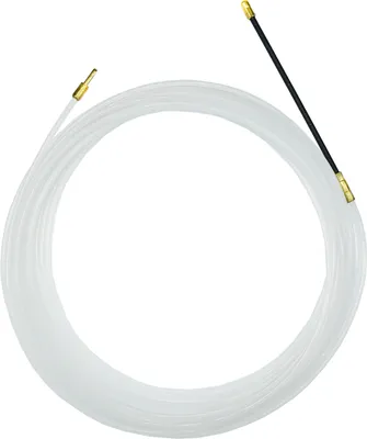 Produktbild von Kabeleinziehhilfe 10 Meter, 3mm Dicke Einziehfeder, Nylon Einziehspirale, Zugdraht für Leerrohre