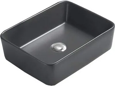 Produktbild von Mexen Catia Aufsatzwaschbecken 48 x 37 cm, Dunkelgrau matt - 21314871