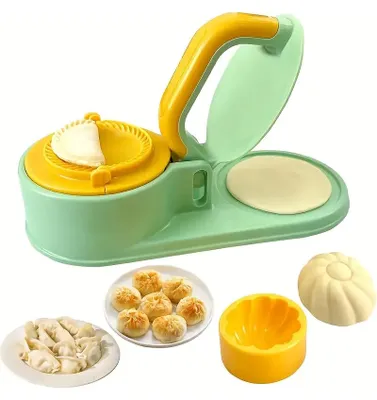 Produktbild von 3-in-1-Gerät zum Herstellen von Teigtaschen und Brötchen, Teigpresse