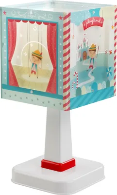 Obrázok produktu pre Stolná lampa Pinocchio 29 cm modrá