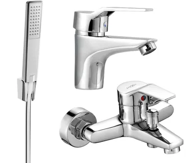 Zdjęcie produktu dla Mexen Caro R72 zestaw wannowy, chrom - 746603R72-00